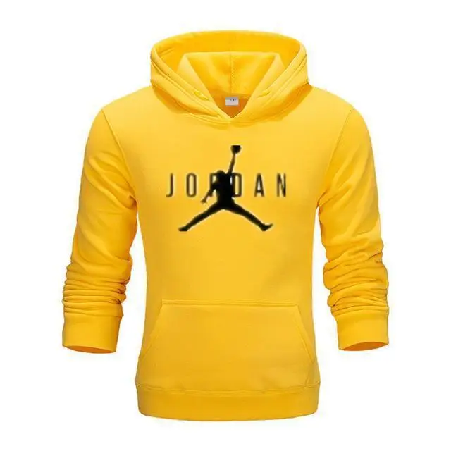 yellow - H Брендовая Новая мода JORDAN 23 Мужская спортивная одежда с принтом мужские толстовки пуловер для мужчин/женщин хип-хоп толстовка мужская s спортивный костюм свитшоты - Цвет: yellow - H