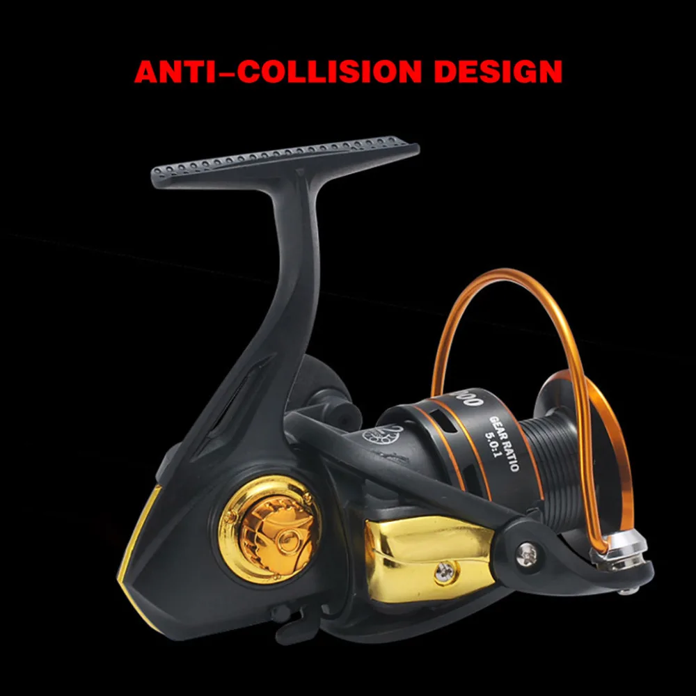 Spinning Reels Light Weight Ultra Smooth Powerful Spinning Fishing Reels DM4000 #4C04 (19)
