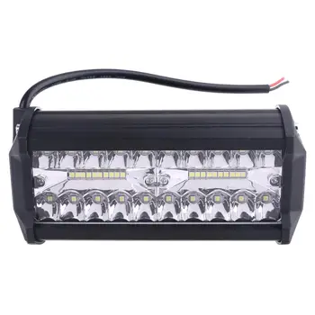 

7" 100W LED Work Light Long Bar Flood Spot Beam Waterproof Offroad 4WD Driving Fog Lamp Vehicle Modified Roof Light Accessories