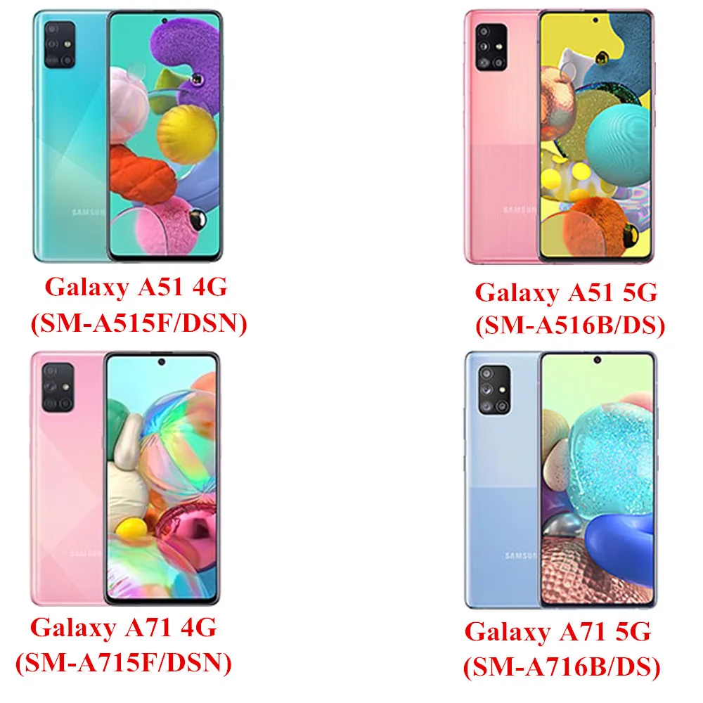 삼성 갤럭시 A51 벨트 클립 홀스터 삼성 A51 51 4G 5G 6.5 &SM-A515F/DSN SM-A516B/DS