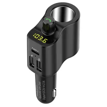 

Bluetooth FM Transmitter Handsfree Car Kit MP3 Player LED USB 3.1A Charger External U Disks Automobiles Electronics