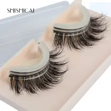 SHISHICAI шелковые накладные ресницы самоклеющиеся ресницы норковые ресницы 3D без клея макияж Искусственные ресницы, удлинение, косметические инструменты