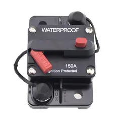 Disjoncteur d'amplificateur 30A 40A 50A 60A 70A 80A 100A 120A 150A 200A 250A 300A, fusible de réinitialisation, Protection d'alimentation 12 48V 