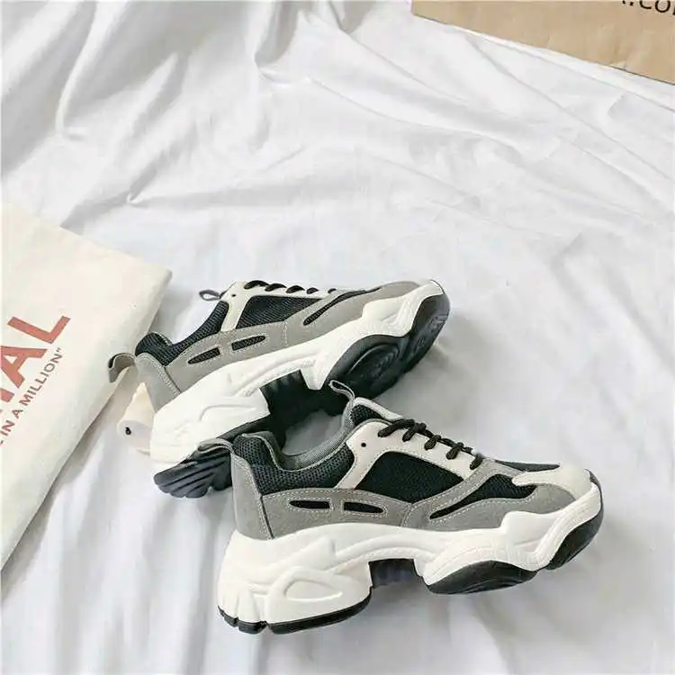 

2019 Autumn Popular Brand Athletic Shoes Shock Absorption Extra High Mixed Colors Classic Mesh