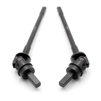 KYX Racing Hard Steel Front Axle CVD Shaft Upgrades Parts Accessories for RC Crawler Car Axial Capra Unlimited Trail Buggy UTB 2
