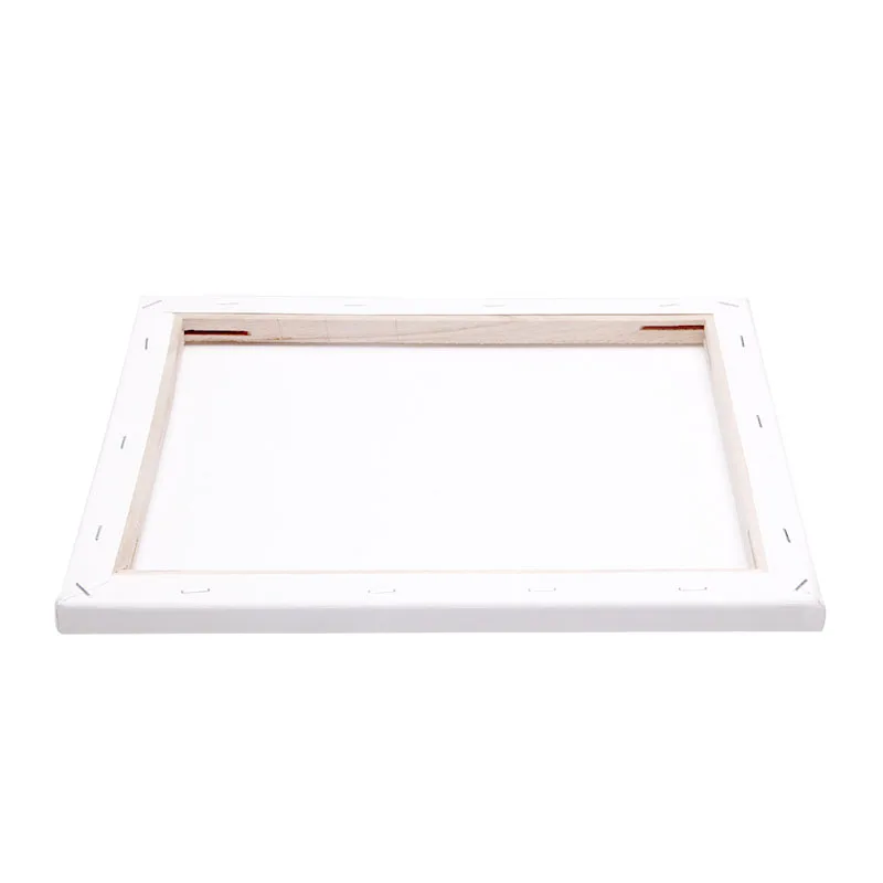 White Blank Square Artist Canvas Wooden Board Frame For Primed Oil Acrylic Paint R9JB
