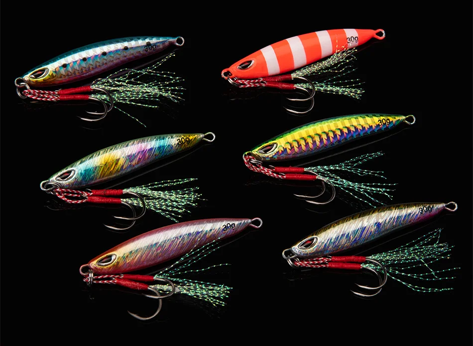 jig metal fishing lure jigging artificial bait 20g 30g fishing wobbler for sea bass freshwater saltwater fishing (9)