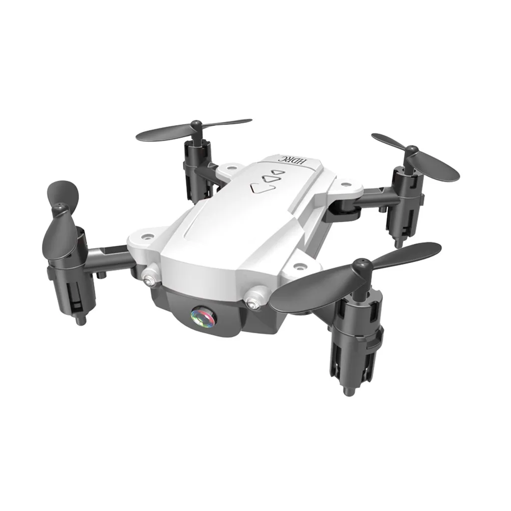 H16 2,4G 1080P HD камера Wi-Fi высота удержания Складной Микро Карманный Дрон с селфи игрушки для детей вертолет Дрон infantil# B20 - Цвет: White