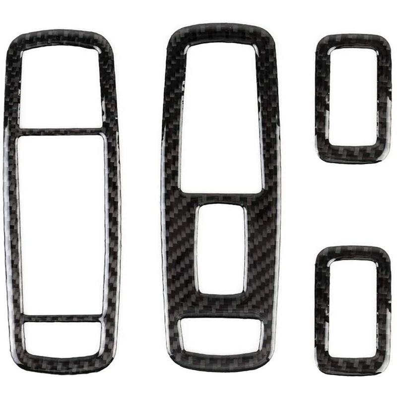 4 шт. стеклоподъемная панель переключателя наклейка для украшения автомобиля из