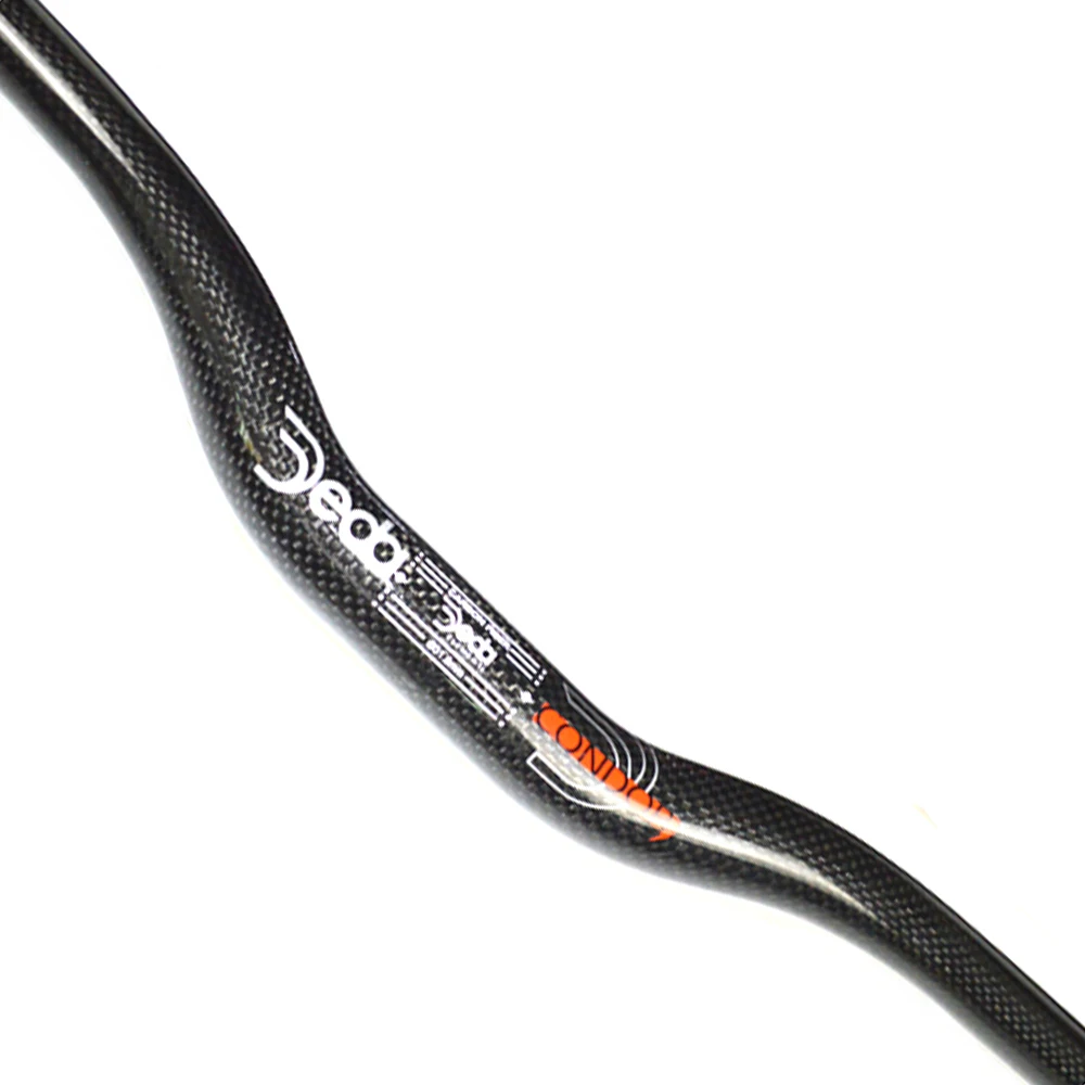 DEDA полный углеродный MTB комплект рулей для велосипеда горный велосипед плоский подъем вынос руля стойка сидения 3 к Углеродные велосипедные части глянцевая