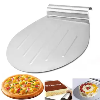 

Pizza Shovel Pastry Tools Accessories Pizza Peel Round Stainless Steel Non-stick Pizza Paddle Spatula