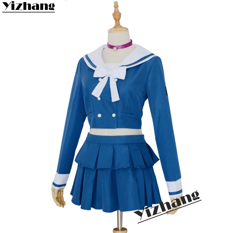 Yizhang игры Danganronpa V3 Chabashira Tenko косплей костюм японская форма полный комплект одежды