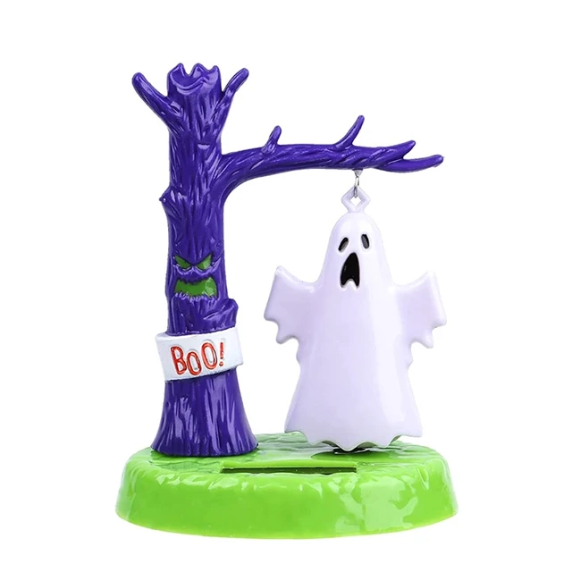 Solar Doll Dancing Doll Toy Car Dashboard Dancer Statue Decoration Ornament Halloween Trick or Treat Party Car Office 1