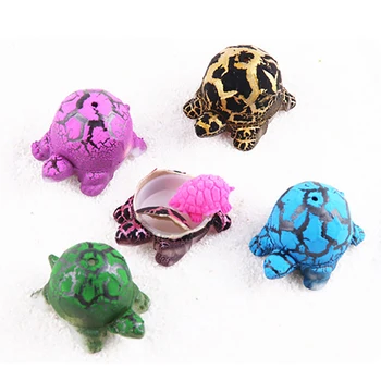 

Toys 5 Pcs Cute Magic Hatch Tortoise Eggs Water Growing Kids Animal Pretend Animal Novelty Educational Gag Toy For Kids Gifts