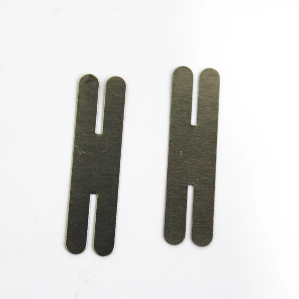 100pcs 0.2*8*28 H-type Nickel Plated Steel Strip Sheets Tabs for battery welder 100pcs 0.2*8*28 H-type Nickel Plated Steel Strip Sheets Tabs for battery welder