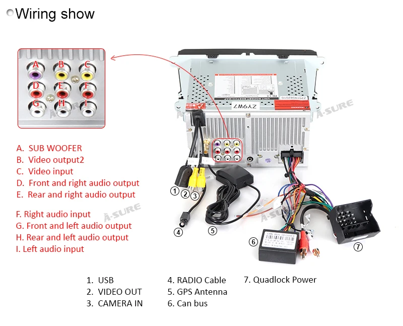 Excellent A-Sure 2 Din 9 Inch Car Auto Radio GPS For Volkswagen VW Tiguan Polo Golf 5 6 Passat b6 Caddy Transporter T5 Touran skoda 21 Excellent A-Sure 2 Din 9 Inch Car Auto Radio GPS For Volkswagen VW Tiguan Polo Golf 5 6 Passat b6 Caddy Transporter T5 Touran skoda 21