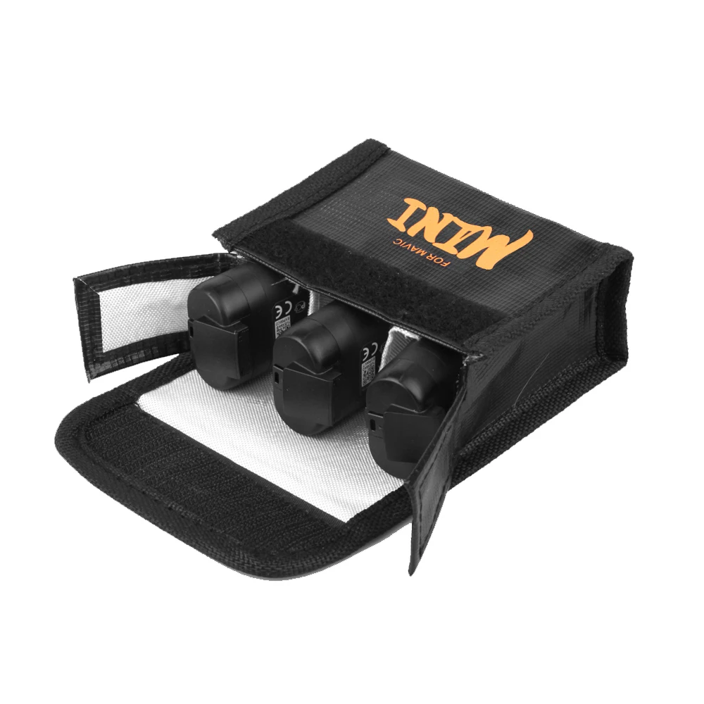 Buy Battery Safe Bag Explosion-proof Battery Protective Storage Bag for Mavic Mini drone Accessories