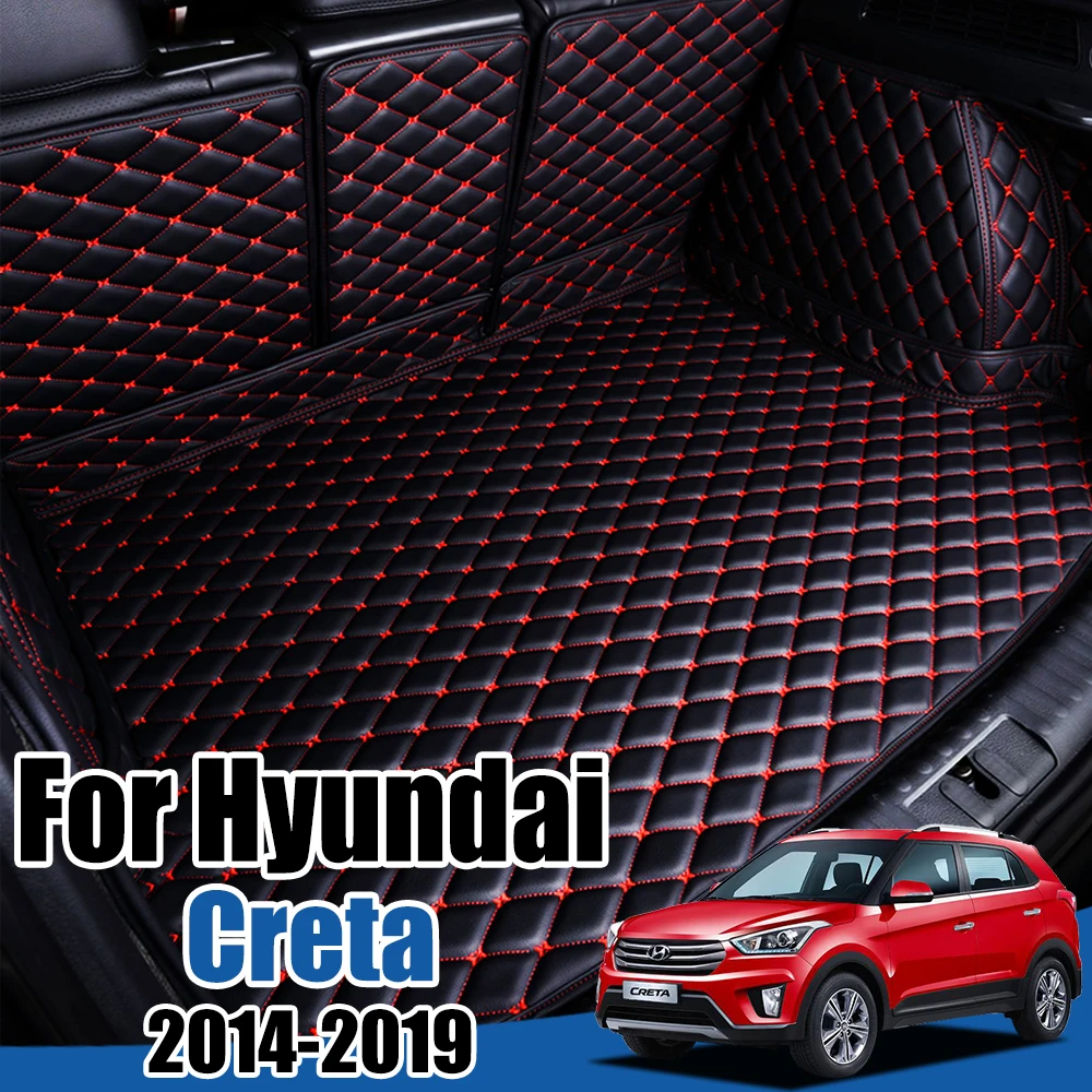 Кожаный коврик для багажника автомобиля Hyundai Creta GS IX25 Cantus 2014 2015 2016 2017 2018 2019