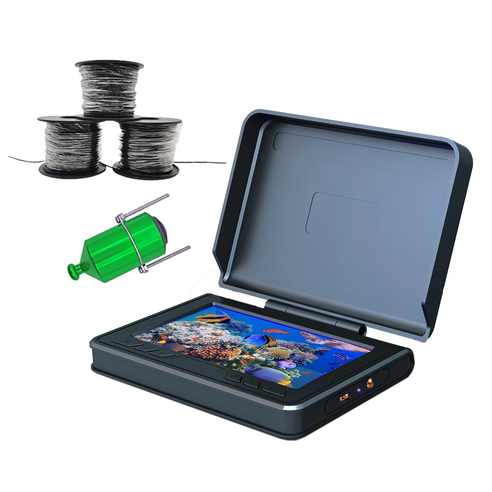 4.3 Inch LCD Screen Display Camera CVBS High-Definition Underwater Fish Finder Fishing Set Pesca Iscas Tackle Tools | Спорт и