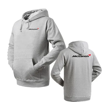 

Fashion pullover Hoodie Men McLaren logo pullover Hoody cotton Tops Style Brand New Male Hoodie Hoody