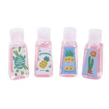 

Portable Hand Sanitizer Wash Hand Soap Animal Fruit Flavor Antibacterial Disposable Waterless Hand Gel Disinfection For Kids