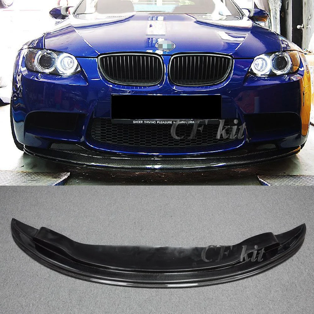 CF Kit бампер спойлер углеродное волокно передний для BMW E92 E93 M3 автомобильного