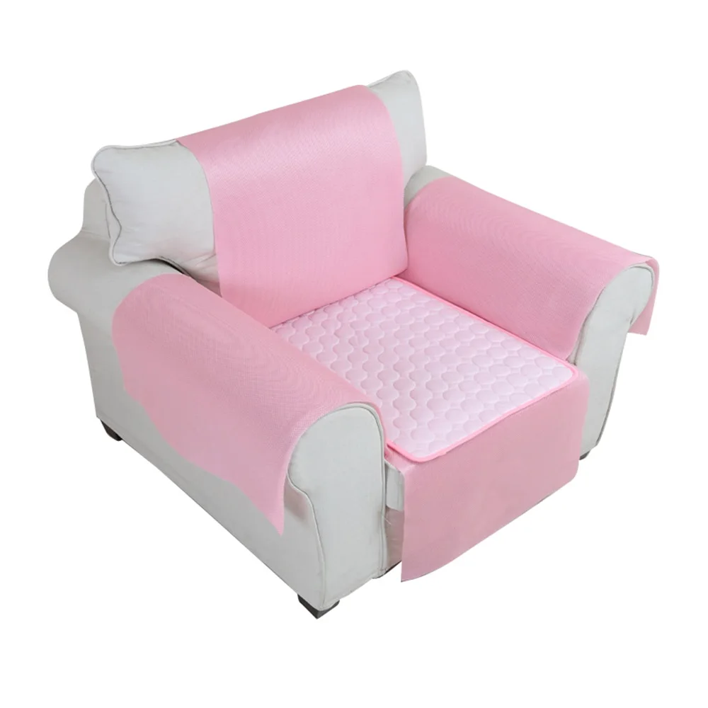 pink 1set Коврик для домашних животных для маленьких средних и больших собак, летняя кушетка для собак охлаждающий коврик для дивана, нескользящий протектор, износостойкий, холодный - Цвет: pink 1set