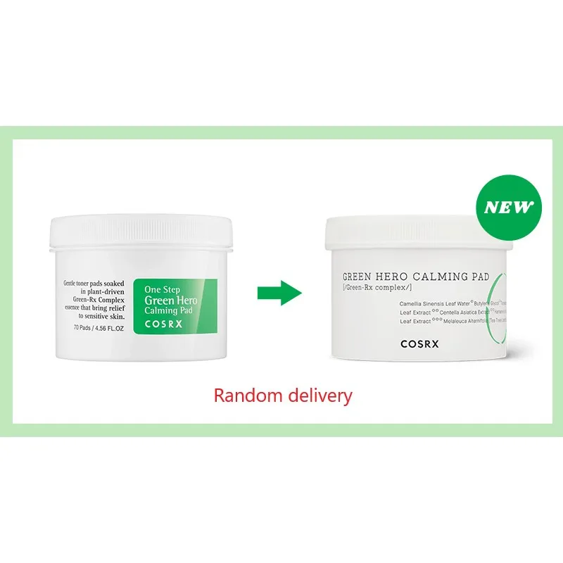 改版 COSRX One Step Green Hero Calming Pad 2