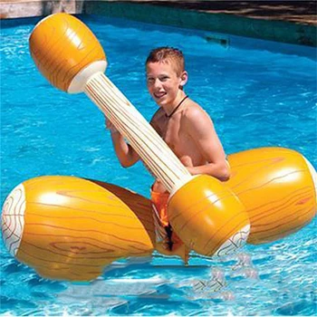

wood grain summer float inflatable floating row beach swimming water floating toy water game swimming pool air mattresses new