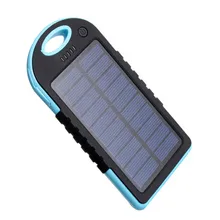 Солнечный мобильный Банк питания гнездовой Портативный Мобильный блок питания с 2 USB портом MS88