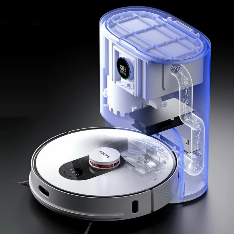 US $503.92 ROIDMI EVE Global Version Plus Robot Vacuum And Mop Cleaner With Smart Dust Collection Support Google Assistant And Alexa APP