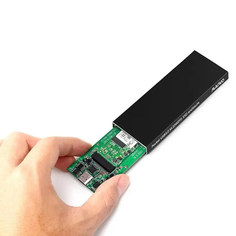 MAIWO K16N USB 3,0 для M.2 NGFF SSD для мобильных устройств адаптер 5 Гбит/с внешний жесткий диск Корпус для 2230/2242/2260/2280 SSD
