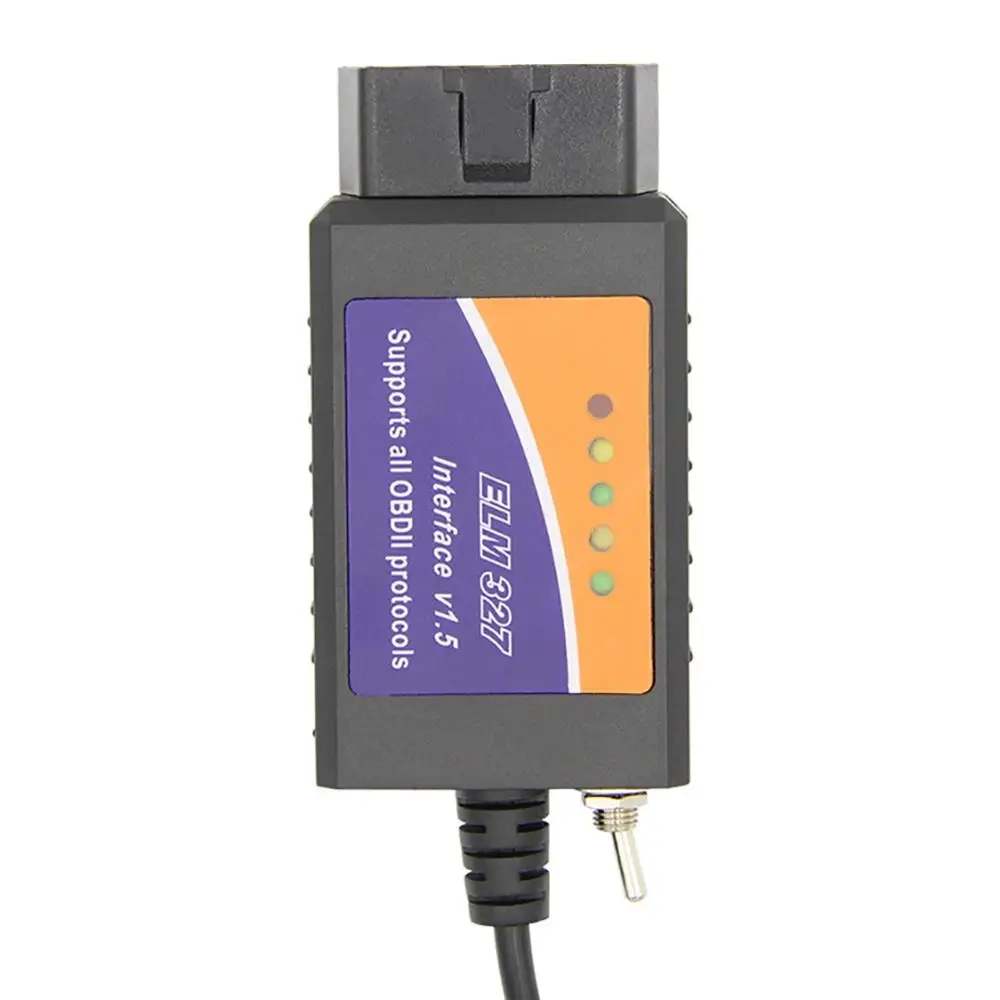 OBD2 USB устройство ELM327 совместимый интерфейс с HS-CAN/MS-CAN переключатель для Forscan Focus Mazda Ford ELMconfig OBD2 сканер