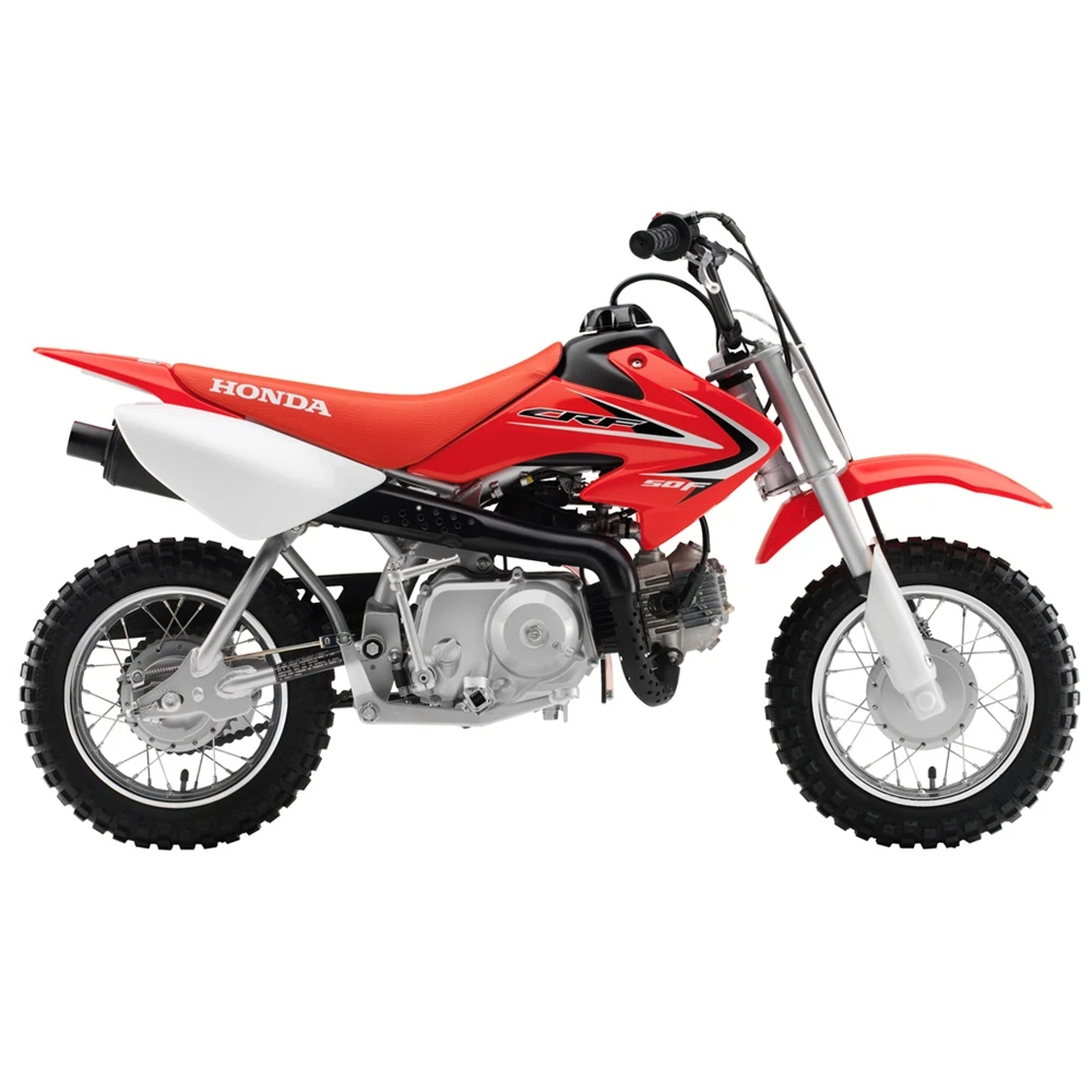 Для HONDA CRF50F 2004-2012 Графика наклейки на заказ Номер Наименование лента 3M Полный мотоцикл Фоновые наклейки аксессуары