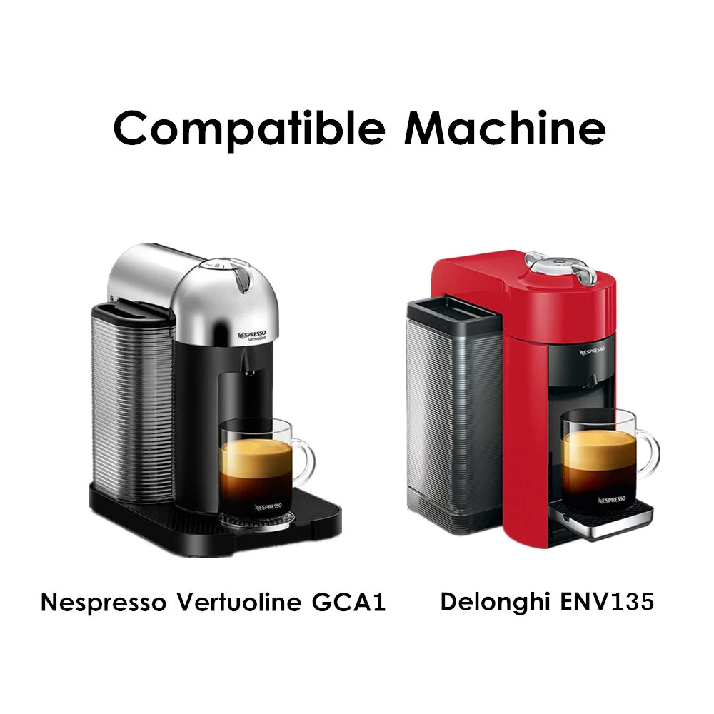 Vip Link кофейные фильтры для многократного использования для Nespresso Vertuoline GCA1 и Delonghi ENV135 многоразовые капсулы из нержавеющей стали