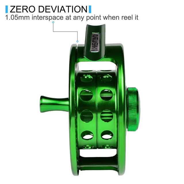 PROBEROSフライリール 9/10 7/9 シルバー グリーン 【公式通販】