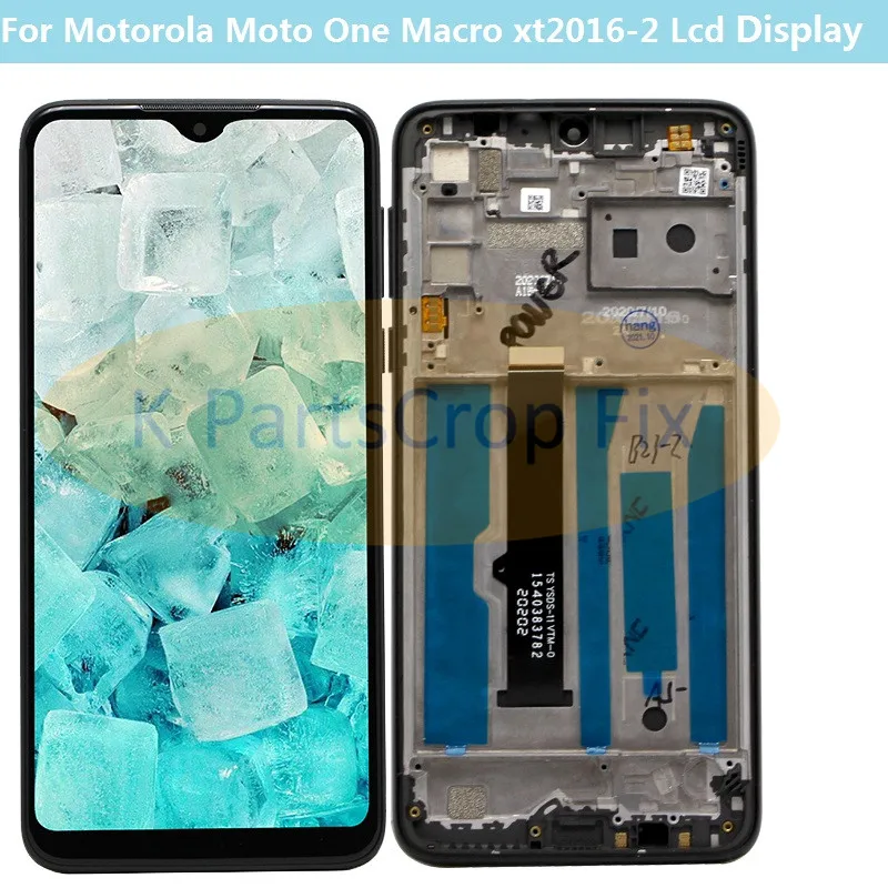 6.2 Inch For Motorola Moto One Macro LCD Display Touch Glass Sensor Screen Digitizer Assembly for xt2016-2 lcd With tools | Мобильные