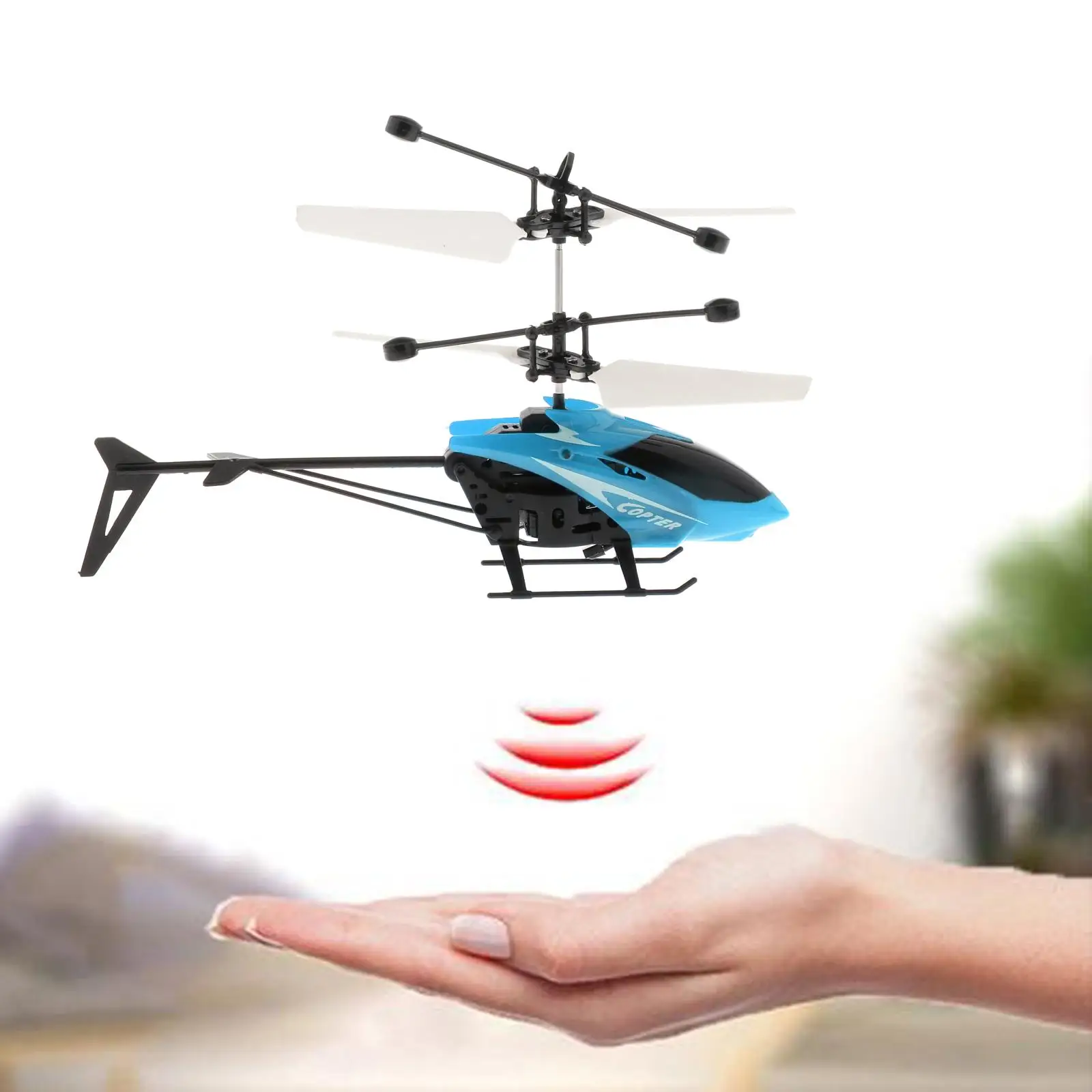 RC Flying Ball Toys Infrared Induction Drone Hand Control Helicopter LED Lights USB Rechargeable Fun Novelty Toys for Kids Games