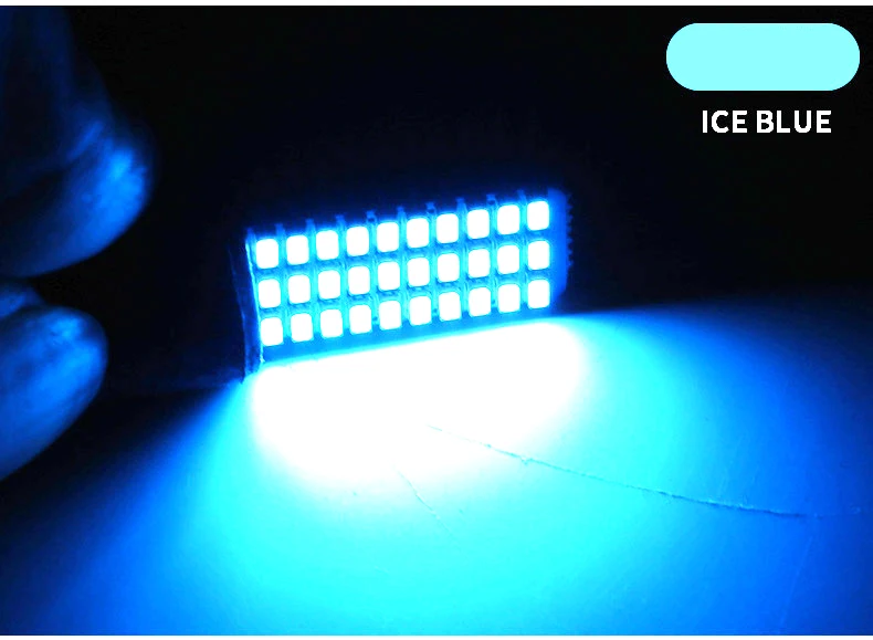 Из 2 предметов T10 192 194 168 W5W светодиодный лампы 33 SMD 3014 автомобильные задние фары купол LampLicense плиты света DC 12V CAN-шина COB ошибок
