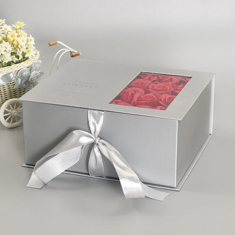 165*120 мм новые круглые бумажные коробки для цветов с крышкой, ведерко для цветов, подарочная упаковочная коробка, подарочные коробки для конфет, вечерние, Свадебные Поставки - Цвет: D(grey)