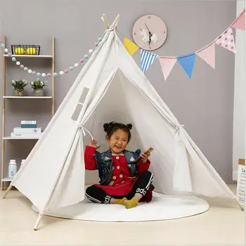 

Kids Portable Tents Princess Castle 160cm Children Teepee Indoors Tent Play Tent