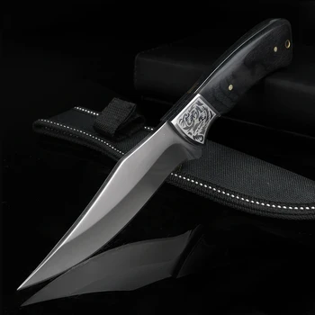 

Outdoor pattern knife survival knife camping hunting knife multifunctional short knife field self-defense knife