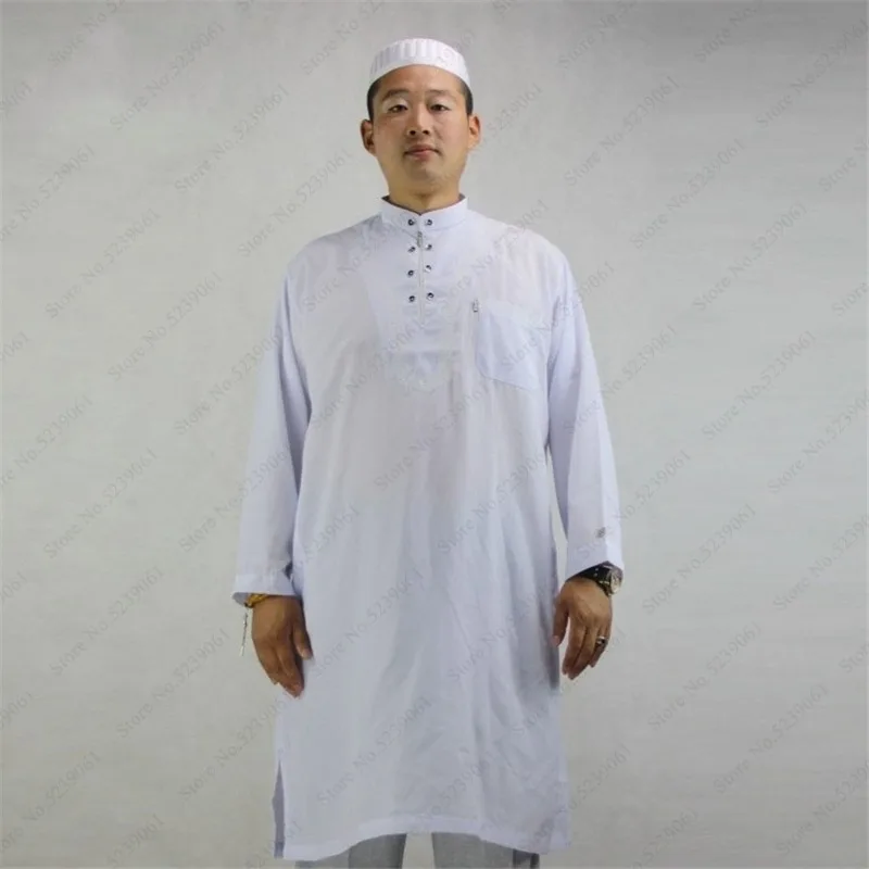 Мужская блузка Jubba tobe Abaya мусульманская традиционная одежда арабское платье в