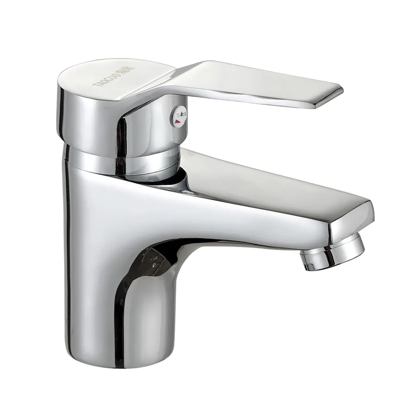 

Tao guo Basin Faucet Toilet Faucet Cold Heat Bathroom Inter-platform Basin Wash Basin Faucet Mixing Valve