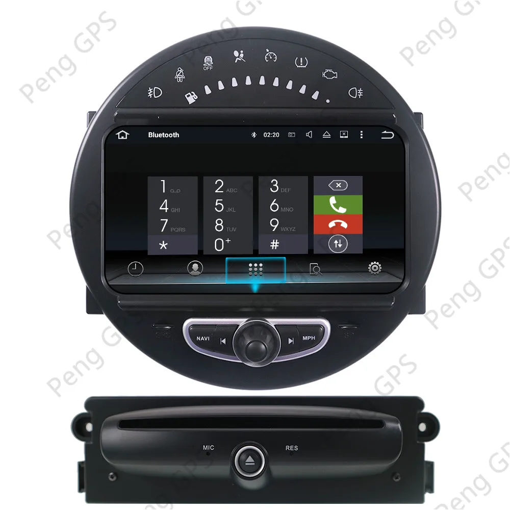 Android 9,0 автомобильный Радио dvd-плеер gps для MINI Cooper 2006 2007 2008 2009 2010 2011 2012 2013 стерео аудио Satnav мультимедийная карта