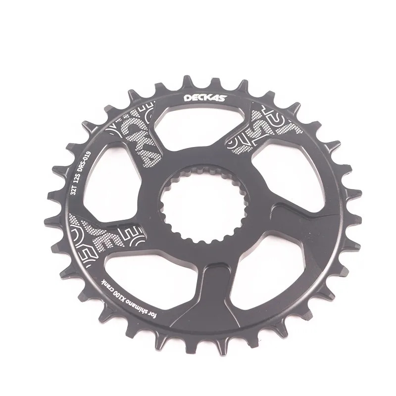 DECKAS, 12 Скоростей, круглая цепь, центральный замок, MTB велосипед, 32 T, 34 T, 36 T, 38 T, зубная пластина, запчасти для M7100, M8100, M9100, шатун