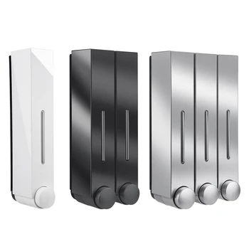 

420ML Wall Mounted Bathroom Liquid Soap Dispenser Washing Lotion Hand Sanitizer M17E