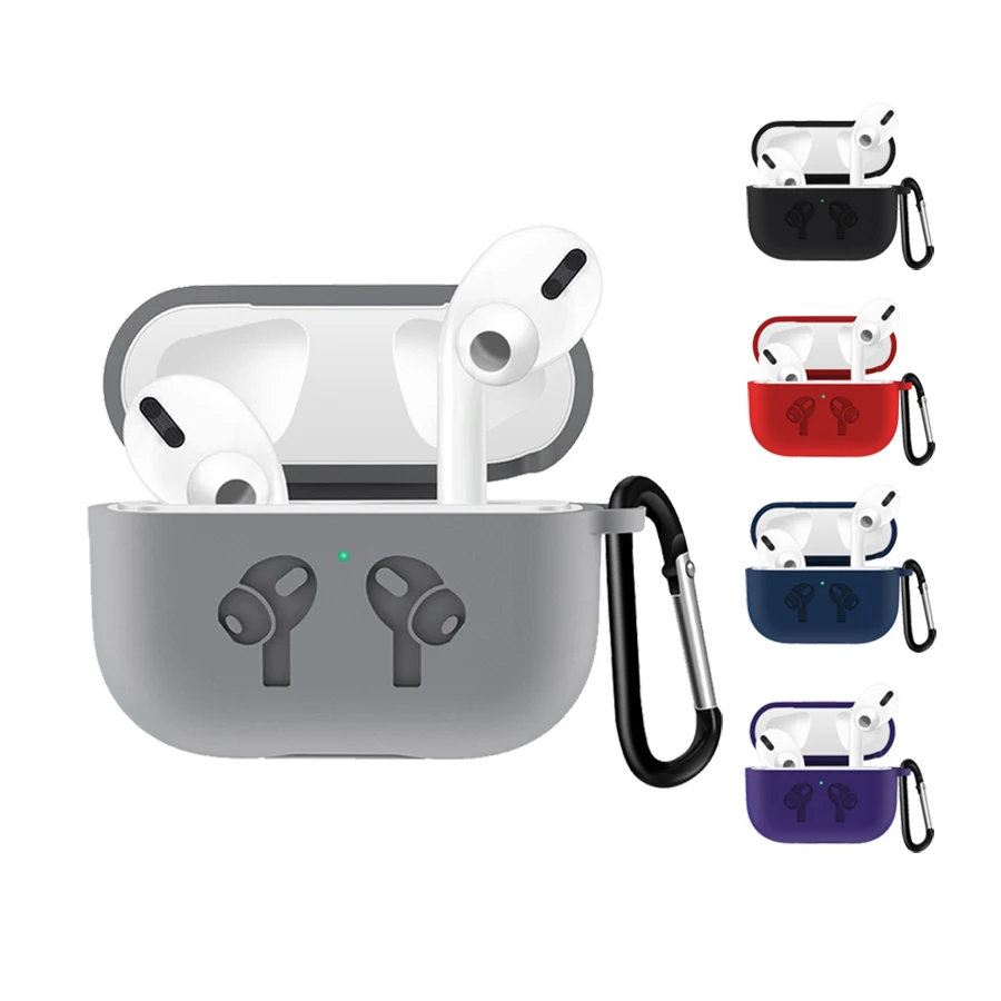 Для Airpods Pro 3 мягкий силиконовый чехол s ультратонкий противоударный с защитой от
