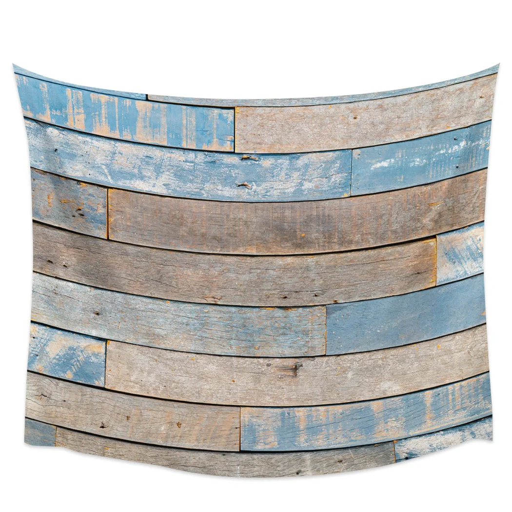 Винтажный Деревянный Антикварный деревенский гобелен настенный пляжное