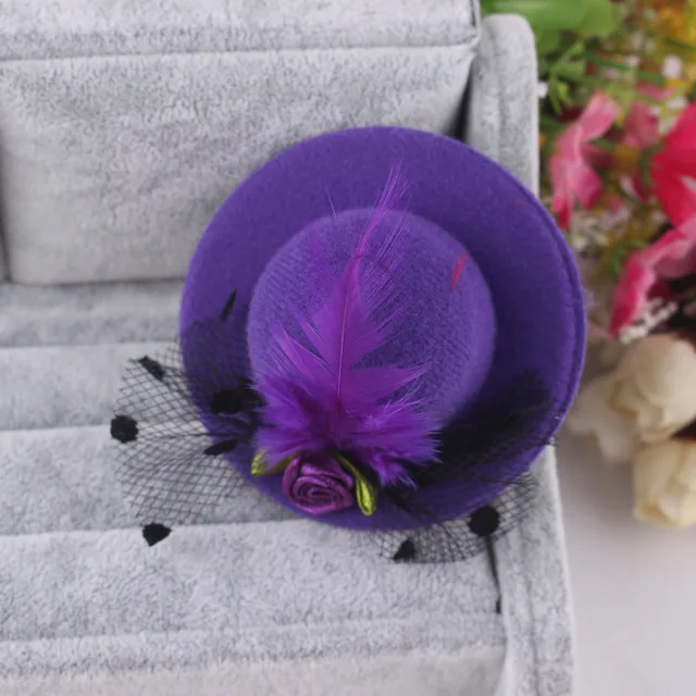 Hot Sale Cute Hat Barrettes Girls Party 